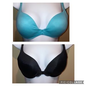 2 Victoria’s Secret Bra Bundle Lot Size 34B